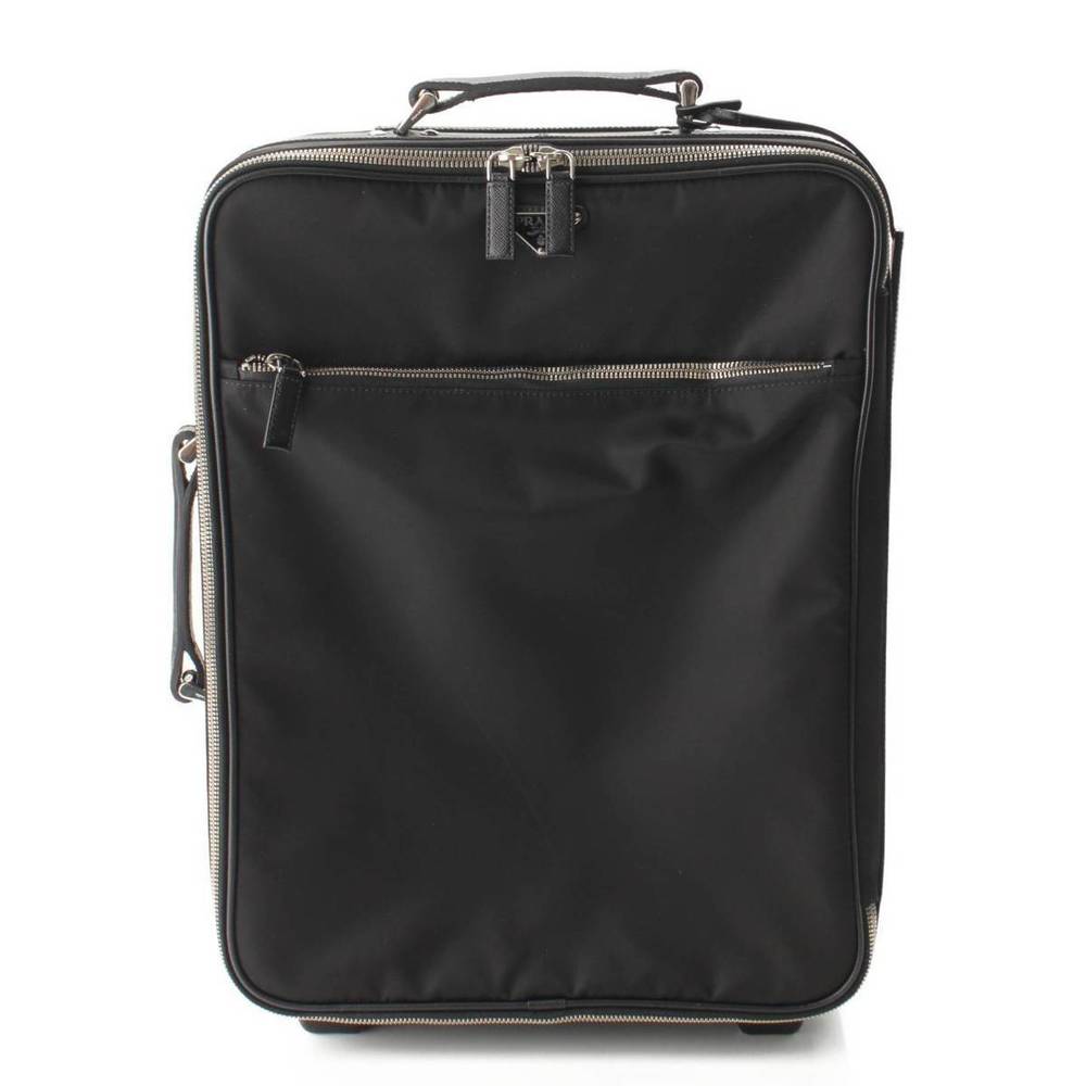 Prada Tesuto Saffiano Carry Bag Carry Case Black